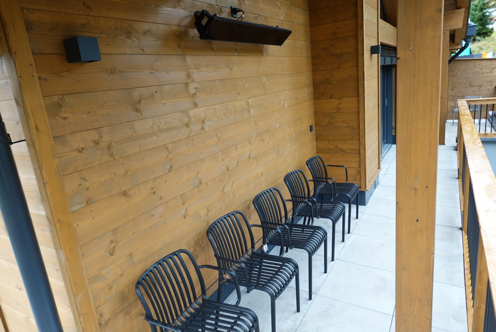 Top3 overdekt terras met terrasverwarming